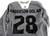 2022 Los Angeles Kings Anderson-Dolan #28 Game Used Grey Practice Jersey 54 748