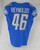2020 Detroit Lions Craig Reynolds #46 Game Issued Blue Jersey 42+6 901
