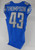 2023 Detroit Lions Keytaon Thompson #43 Game Issued Blue Jersey 90th Patch 38 6