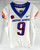 Boise State Broncos #9 Game Used White Jersey Football NP Rem 42 918
