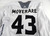 2022 Los Angeles Kings Jacob Moverare #43 Game Used White Practice Jersey 56 752