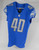 2022 Detroit Lions Brandon Joseph #40 Game Issued Blue Jersey 40+6 931