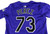 2025 Colorado Rockies Andy Perez #73 Game Issued Pos Used Purple Jersey 44 735