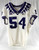 2019-22 Texas Christian TCU Frogs #54 Game Used White Jersey Football NP R 48 2