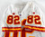 1994 Kansas City Chiefs Tim Barnett #82 Game Used White Jersey 75th Patch 40 684