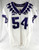 2019-22 Texas Christian TCU Frogs #54 Game Used White Jersey Football NP Rem 7