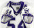 2019-22 Texas Christian TCU Frogs #54 Game Used White Jersey Football NP Rem 7