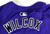 2024 Colorado Rockies Kyle Wilcox #92 Game Issued Pos Used Purple Jersey 44 739