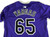 2024 Colorado Rockies Jordy Vargas #65 Game Issued Purple Jersey 46 740