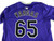 2024 Colorado Rockies Jordy Vargas #65 Game Issued Purple Jersey 46 740