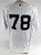 2017 New York Yankees Chace Numata #78 Game Used White Jersey ST Opening 46 2