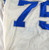 1998 Detroit Lions Tony Ramirez #75 Game Used White Jersey 50 419
