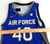 2021-22 Air Force Falcons #40 Game Issued Pos Used Blue Jersey Basketball M 444