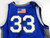 2020-21 Air Force Falcons #33 Game Issued Pos Used Blue Jersey Basketball L 471