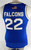 2020-21 Air Force Falcons #22 Game Issued Pos Used Blue Jersey Basketball M 474
