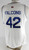 2022-23 Air Force Falcons #42 Game Issued Pos Used White Jersey Basketball XL 6