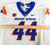 2019 Boise State Broncos #44 Game Used White Jersey Football NP Rem 44 855