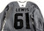 2022 Los Angeles Kings Trevor Lewis #61 Game Used Grey Practice Jersey 56 763