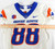 2020 Boise State Broncos #88 Game Used White Jersey Football NP Rem 42 43