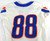 2020 Boise State Broncos #88 Game Used White Jersey Football NP Rem 42 43