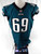 2021 Philadelphia Eagles Landon Dickerson #69 Game Used Green Jersey Davious