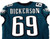 2021 Philadelphia Eagles Landon Dickerson #69 Game Used Green Jersey Davious