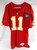 1994 Kansas City Chiefs Chris Hakel #11 Game Issued Red Jersey 75th Patch 42 300