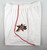 2006-09 Philadelphia 76ers Game Issued White Shorts 46 191