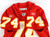 2003 Kansas City Chiefs Brett Williams #74 Game Issued Red Jersey 50 306