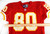1997 Kansas City Chiefs Willy Tate #80 Game Issued Red Jersey 44 308