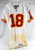 1997 Kansas City Chiefs Mayes #18 Game Issued White Jersey 40 312