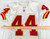 2002 Kansas City Chiefs Eric Warfield #44 Game Used White Jersey 44 466