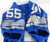 1999 Detroit Lions Allen Aldridge #55 Game Used Blue Jersey 48 478
