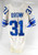 1999 Detroit Lions J.B. Brown #31 Game Used White Jersey 46 484