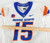 2022 Boise State Broncos  #15 Game Used White Jersey Football NP Rem 44 11