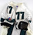 1996 Philadelphia Eagles Richard Cooper #77 Game Issued White Jersey 48 223