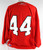 2000s Mississauga IceDogs #44 Game Used Red Practice Jersey 56 867