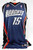 2006-07 Charlotte Bobcats Ryan Hollins #15 Game Issued Blue Jersey 5 Patch 52 5