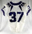 2019-22 Texas Christian Frogs #37 Game Used White Jersey Football NP Rem 40 671