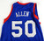 2013-14 Philadelphia 76ers Lavoy Allen #50 Game Used Blue Jersey 2XL 936