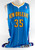 2010-11 New Orleans Hornets DaJuan Summers #35 Game Issued Blue Jersey 3XL 965