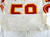 1993 Kansas City Chiefs Jaime Fields #59 Game Issued White Jersey 48 292