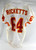 1993 Kansas City Chiefs Tom Ricketts #64 Game Issued White Jersey 48 293
