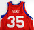 2013-14 Philadelphia 76ers Henry Sims #35 Game Issued Red Jersey 3XL 935