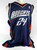 2006-07 Charlotte Bobcats Othella Harrington #24 Game Issued Navy Jersey 56 977