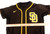 2020-24 San Diego Padres Givin #4 Game Used Brown Jersey Throwback ST BP  532