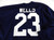 1990s Florida Panthers Chris Wells #23 Game Used Navy Practice Jersey  653
