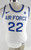 2021-22 Air Force Falcons #22 Game Issued Pos Used White Jersey Basketball M 479