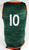 Miami Hurricanes #10 Game Issued Green Grey Practice Jersey Basketball M 403