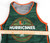 Miami Hurricanes #12 Game Issued Green Grey Practice Jersey Basketball M 401